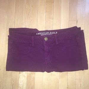 American Outfitters Maroon Jeggings